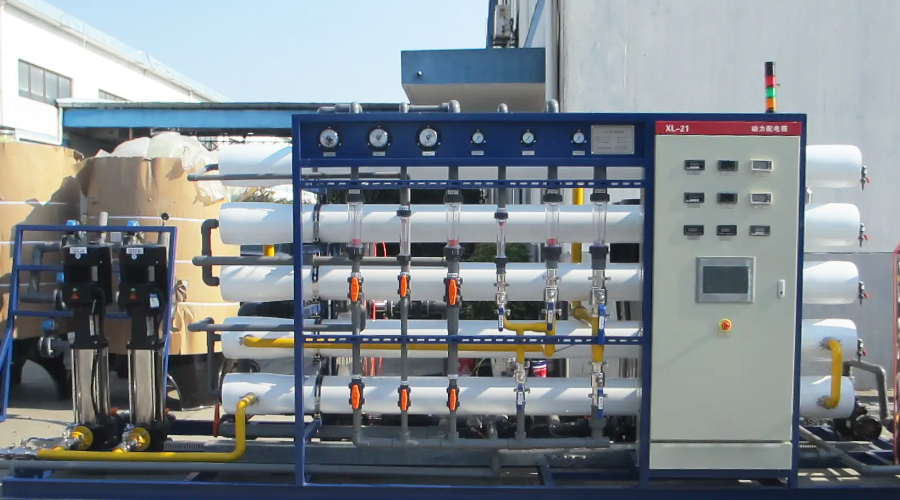 惠群電子科技反滲透超純水設(shè)備項目